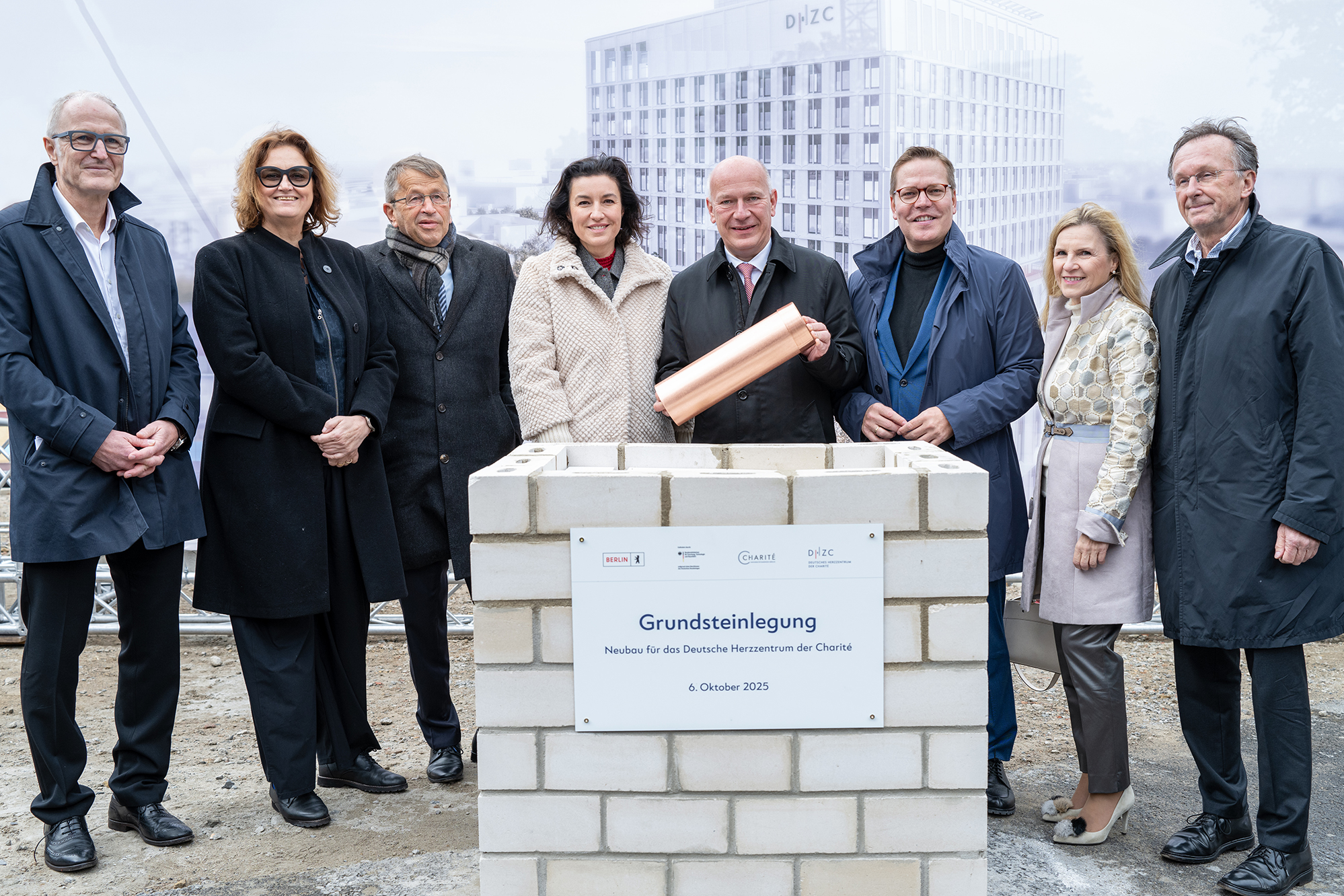 Grundsteinlegung DHZC